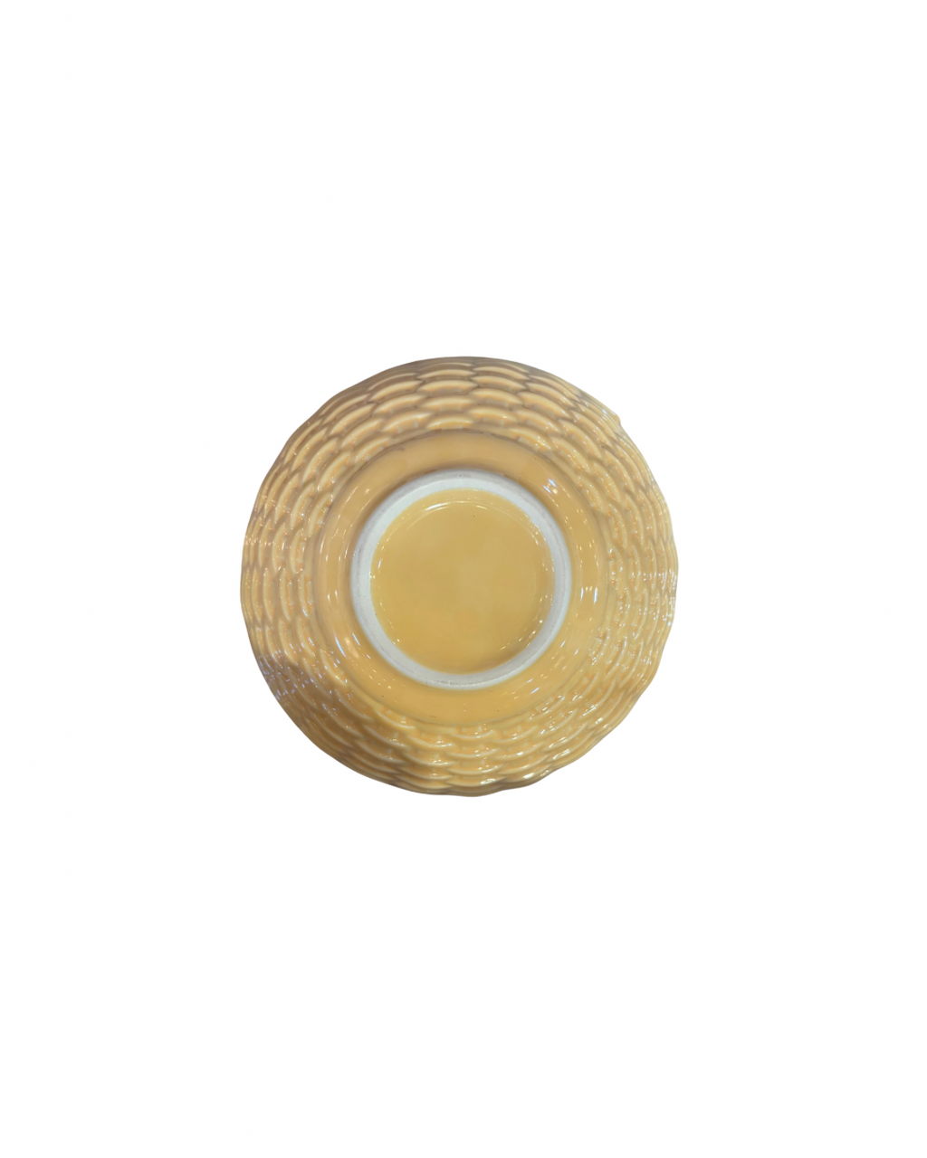 Rattan Ceramic Mixing Bowl