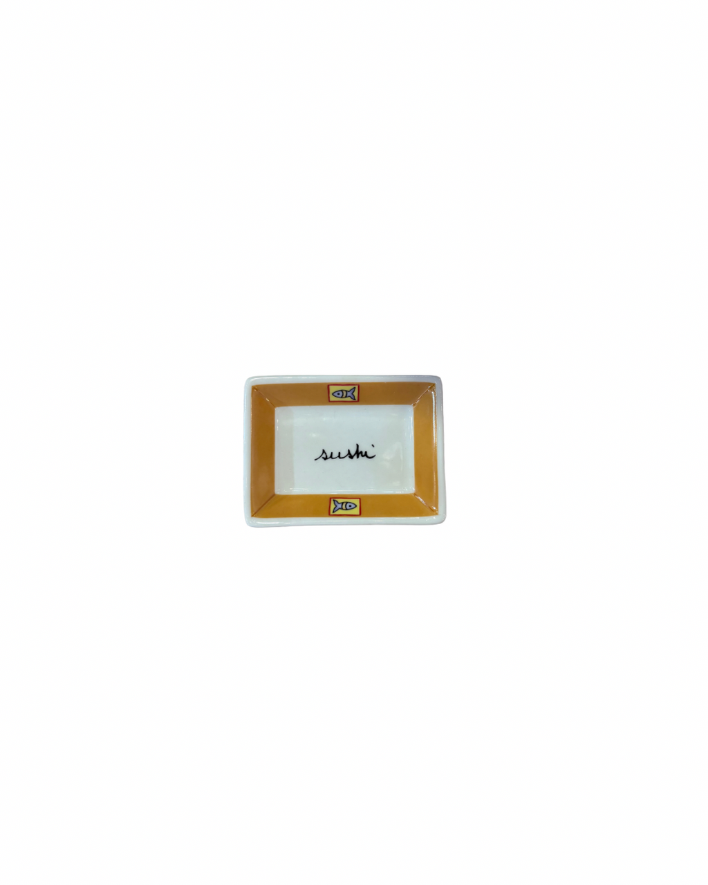 Sushi Plate & Saucer Set of 4
