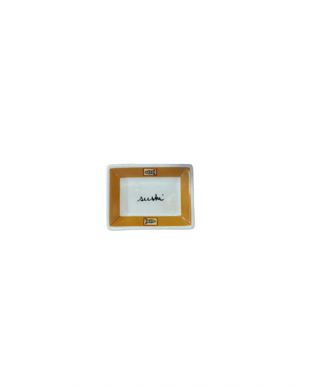 Sushi Plate & Saucer Set of 4